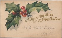 Miss Viola Vollmer calling card